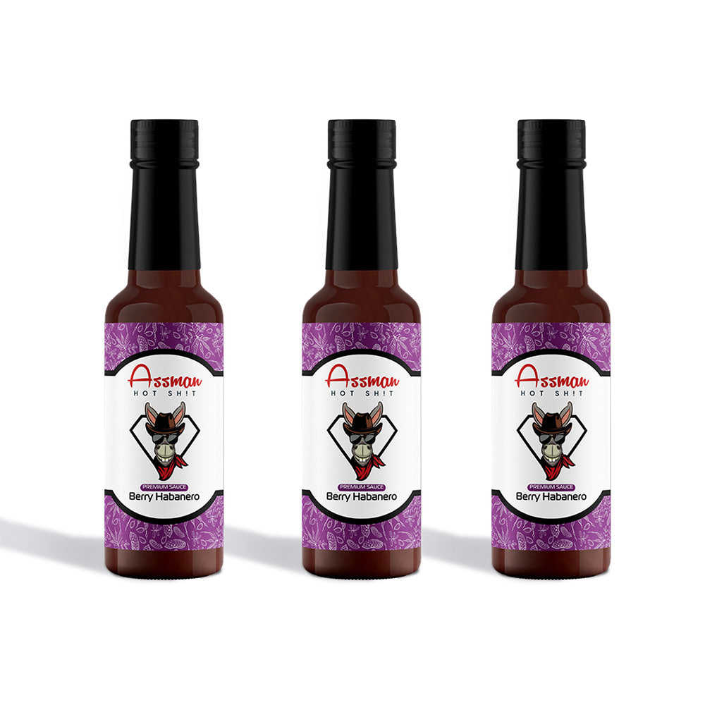 Berry Habanero Hot Sauce - 3 Pack
