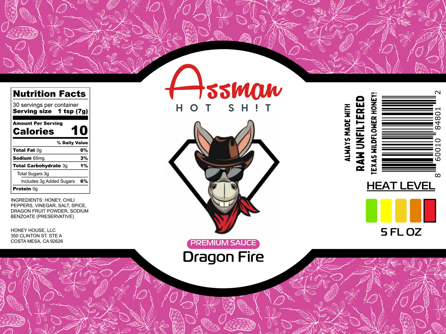 Dragon Fire Hot Sauce - 3 Pack