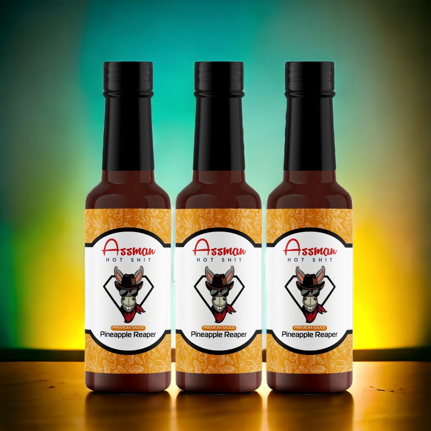 Pineapple Reaper Hot Sauce - 3 Pack