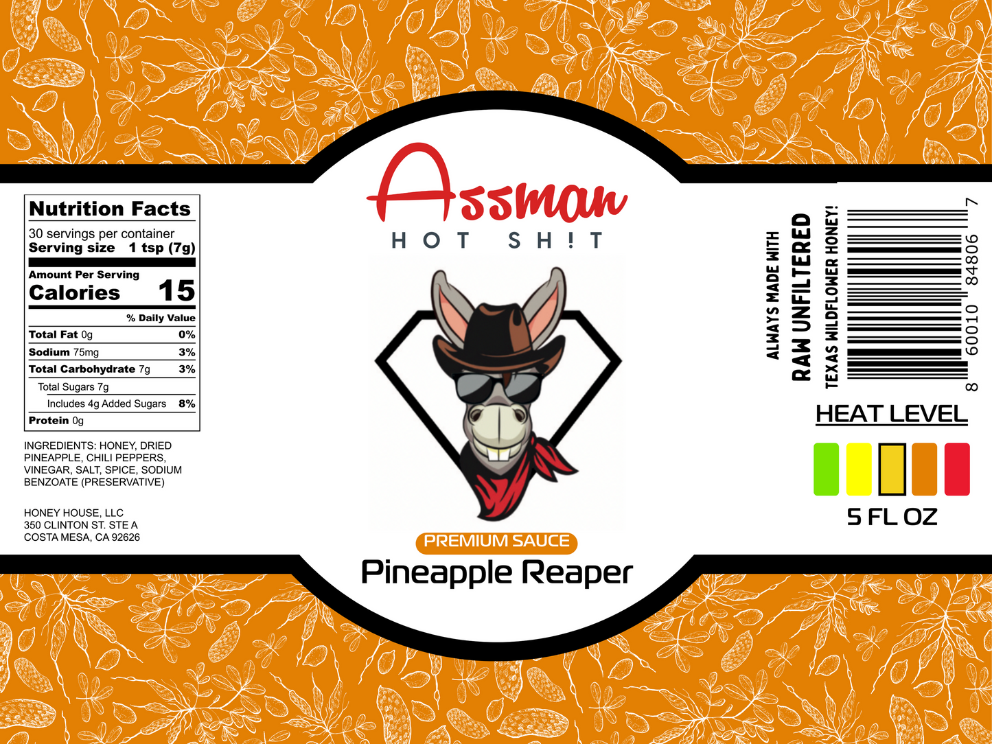 Pineapple Reaper Hot Sauce - 3 Pack
