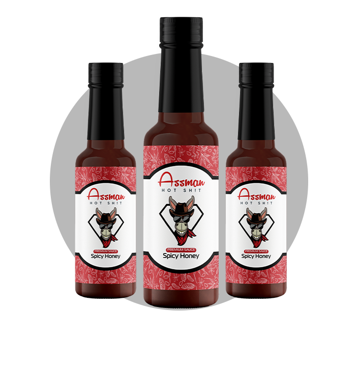 Spicy Honey Hot Sauce - 3 Pack