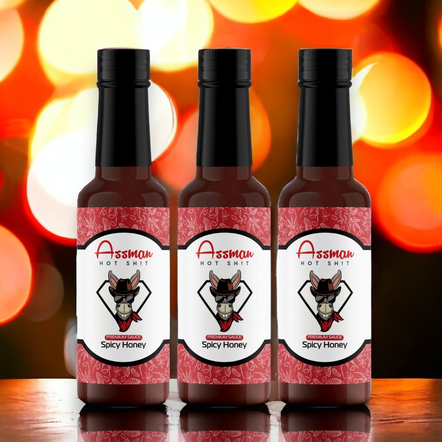 Spicy Honey Hot Sauce - 3 Pack