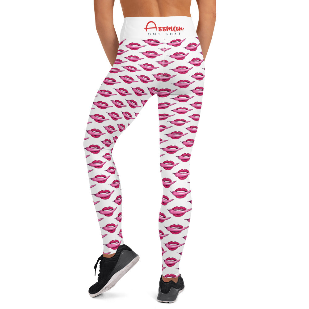 Assman Pepper Lips Yoga Leggings