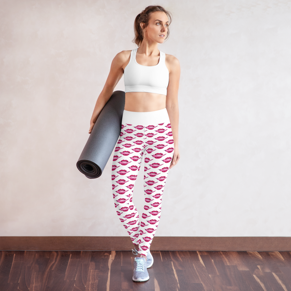 Assman Pepper Lips Yoga Leggings
