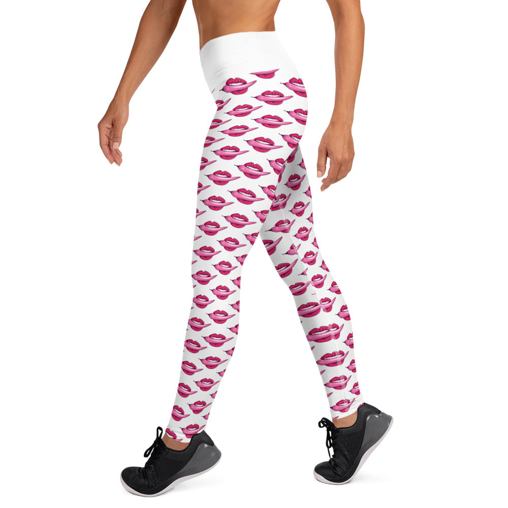 Assman Pepper Lips Yoga Leggings