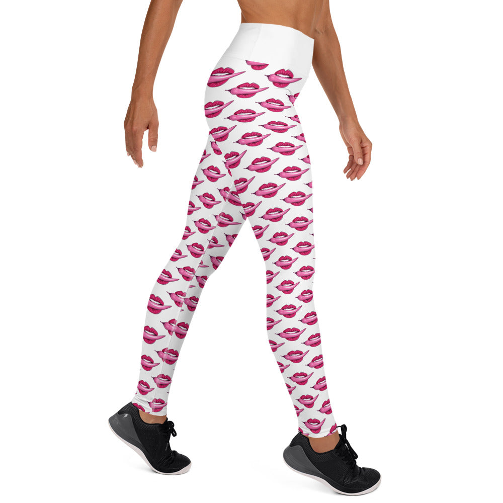 Assman Pepper Lips Yoga Leggings