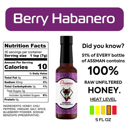 Berry Habanero Hot Sauce - 3 Pack