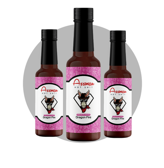 Dragon Fire Hot Sauce - 3 Pack