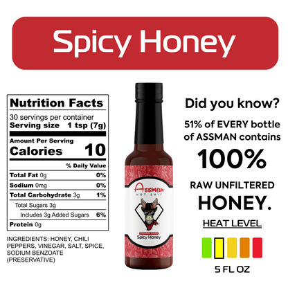 Spicy Honey Hot Sauce - 3 Pack