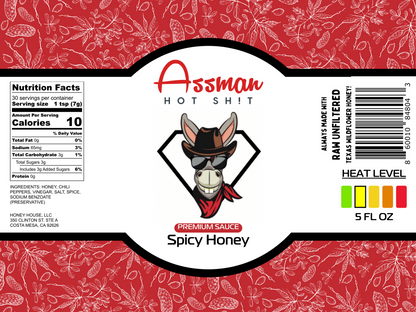 Spicy Honey Hot Sauce - 3 Pack